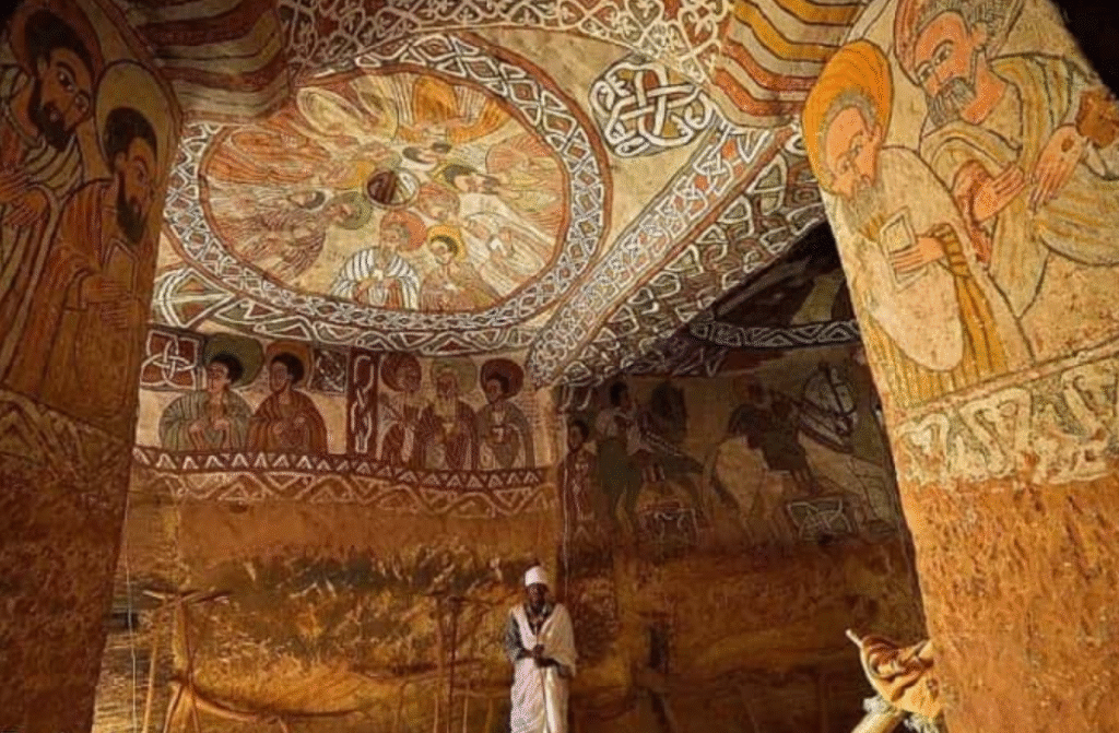 Abuna Yemata Guh interior