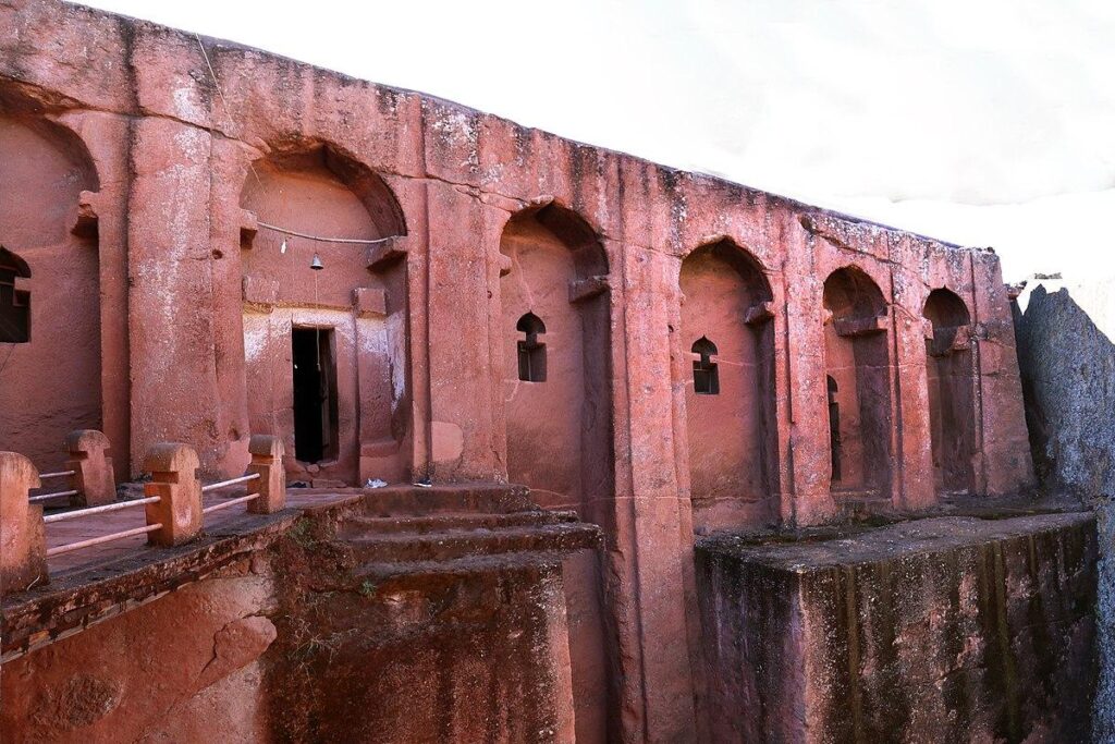 bete gebriel souther cluster rockhewn church lalibela ethiopia