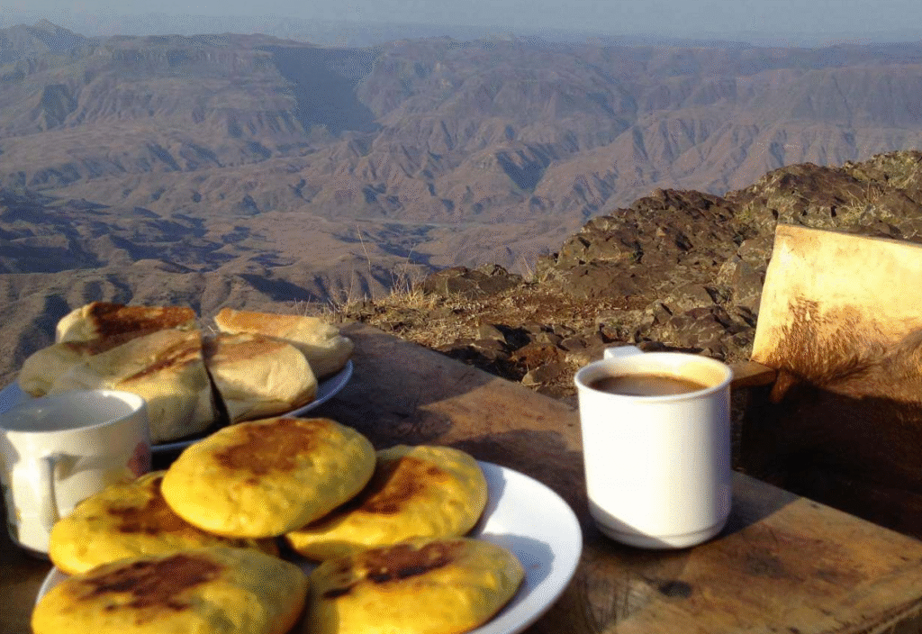 breakfast at mequat mariam
