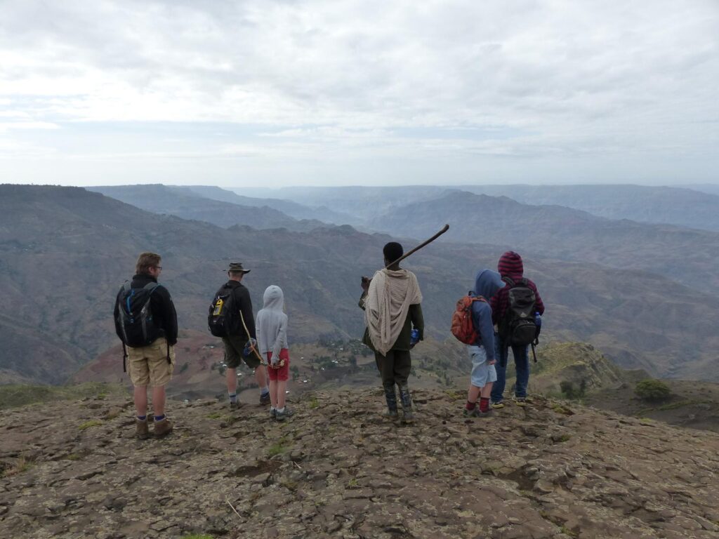 trekking Mequat Mariam to Wajela